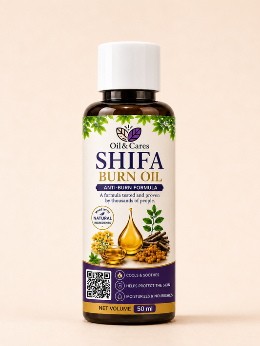 Shifa Burn Oil – 100% Natural Anti-Burn Formula with Mustard Oil
