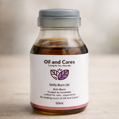 Shifa Burn Oil – 100% Natural Anti-Burn Formula with Mustard Oil