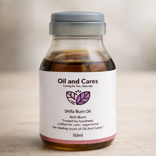 Shifa Burn Oil – 100% Natural Anti-Burn Formula with Mustard Oil
