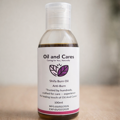 Shifa Burn Oil – 100% Natural Anti-Burn Formula with Mustard Oil